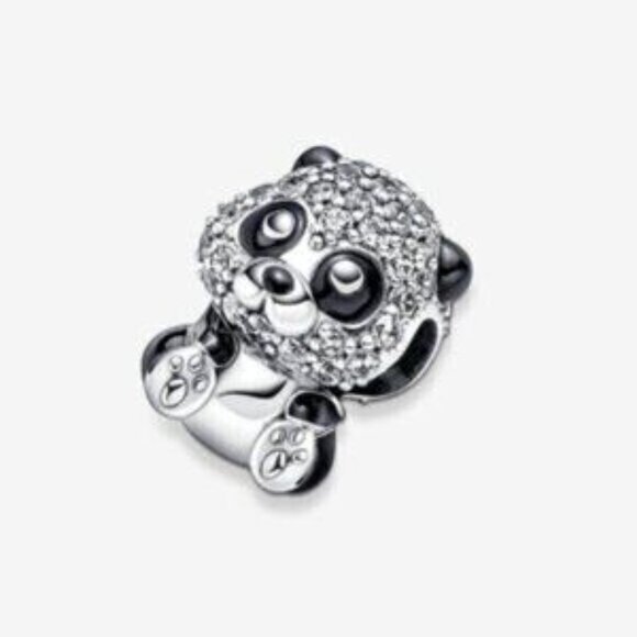 Pandora Sparkling Cute Panda Charm - Picture 4 of 5